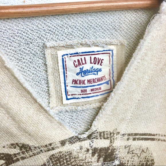 CALI LOVE Heritage Pacific Merchants Beach Hoodie - Picture 4 of 8